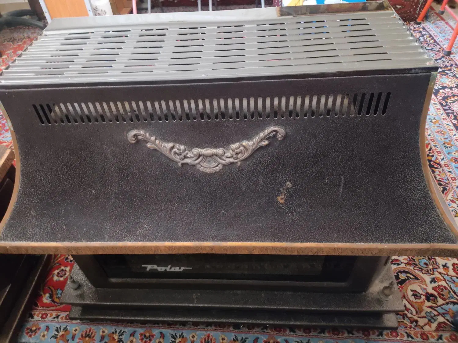 بخاری پلار طرح شومینه در حد نو|بخاری، هیتر، شومینه|شیراز, کلاهدوز|دیوار