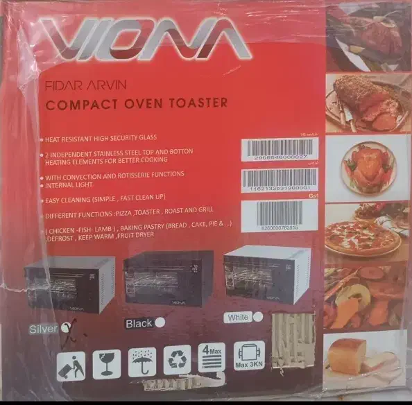 آون توستر ویونا نو نو|اجاق گاز و لوازم برقی پخت‌وپز|اصفهان, بهارستان|دیوار