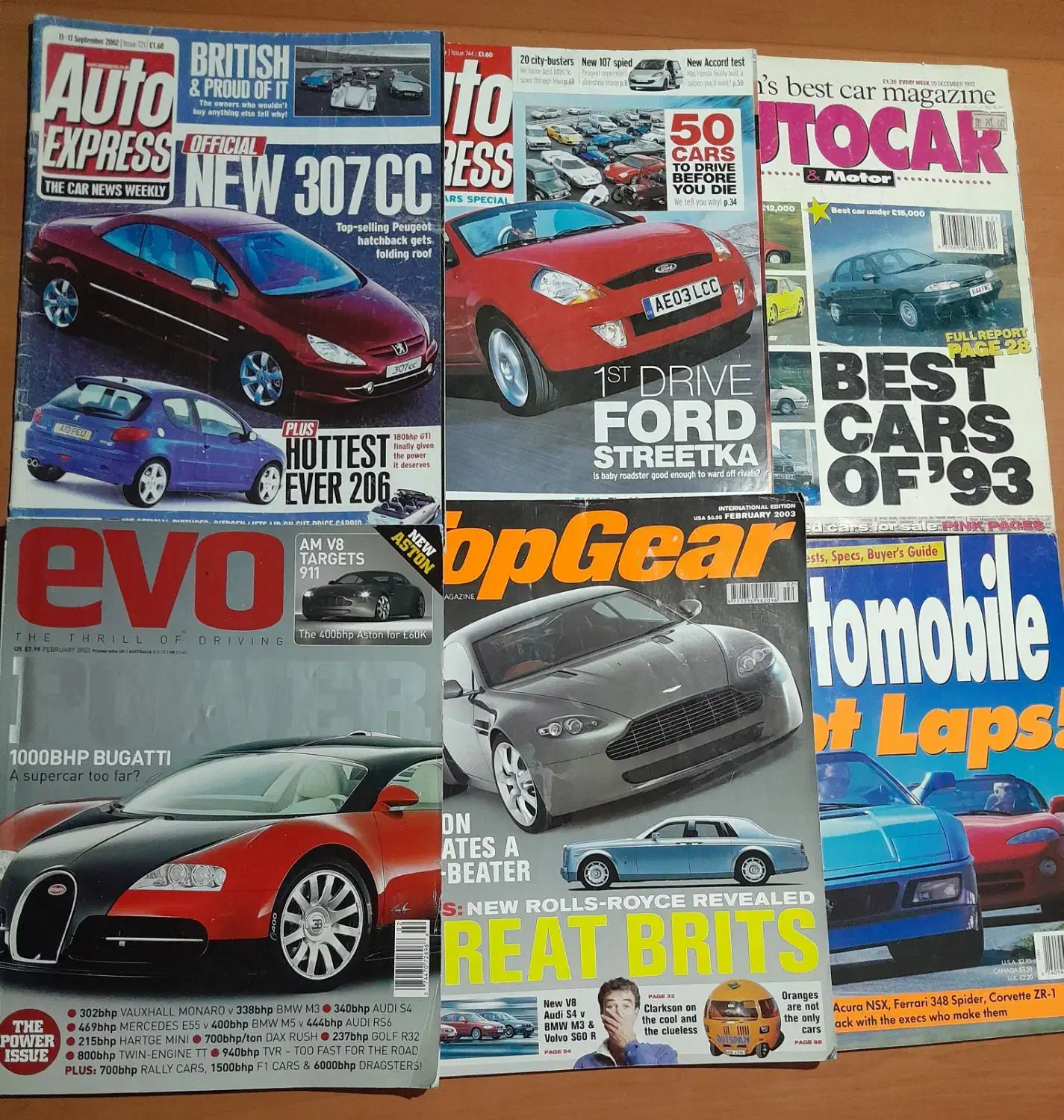 مجلات اروپائی اتومبیل|مجلات|کرج, فاز ۳ گوهردشت|دیوار