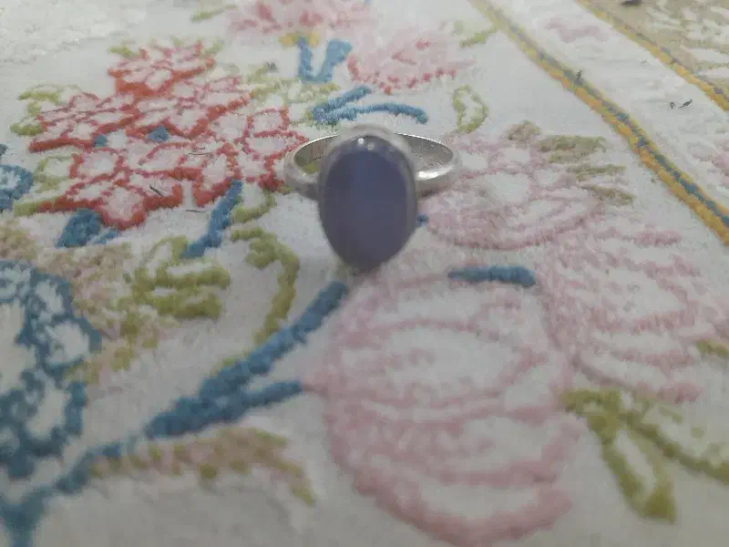 انگشتر یاس کبود اصل|جواهرات|قم, انسجام|دیوار