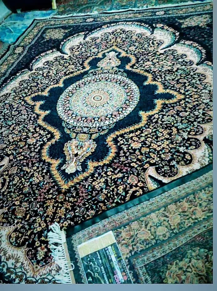 یک جفت فرش ۱۲ متری نگین مشهد|فرش|چناران, |دیوار