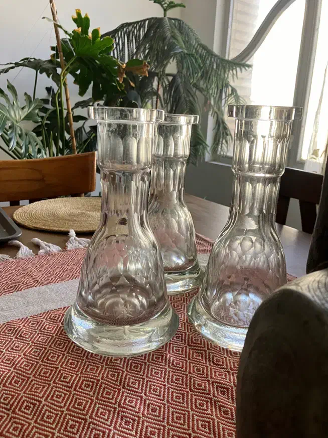 سه عدد تنگ قلیان بلور سالم|کلکسیون اشیاء عتیقه|تهران, فردوسی|دیوار