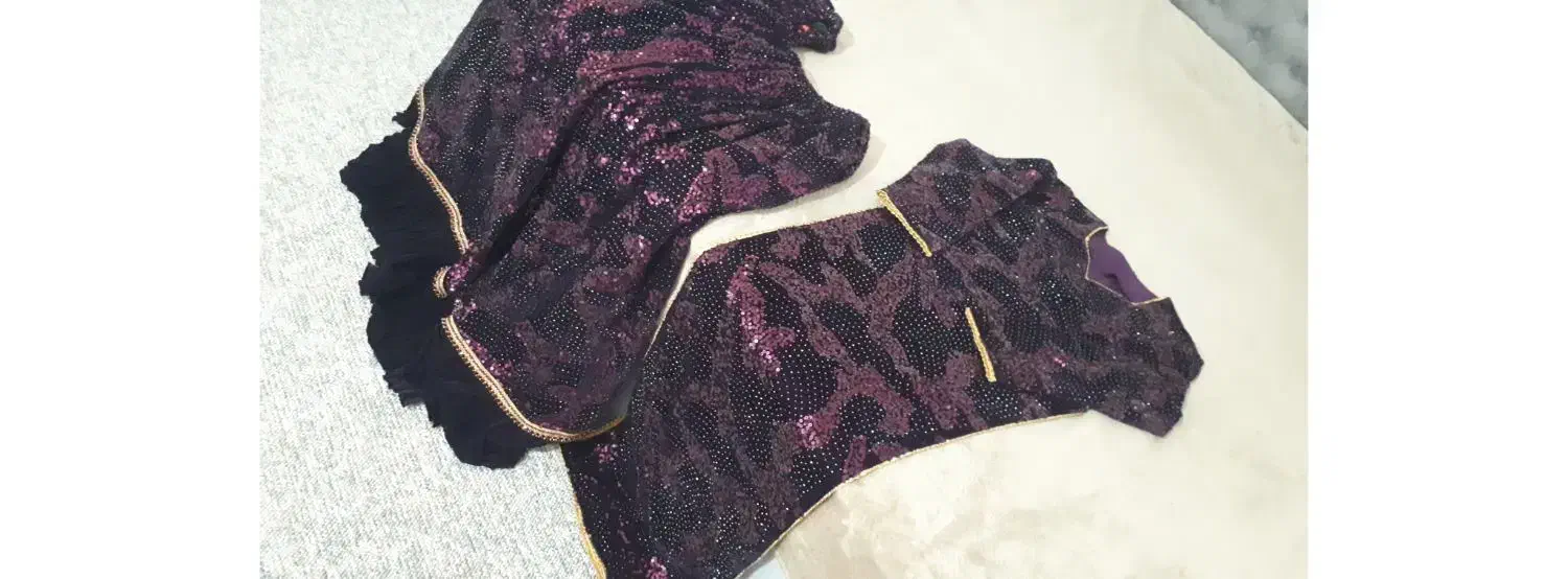 لباس مخمل یکبار پوشیده|لباس|دهدشت, |دیوار