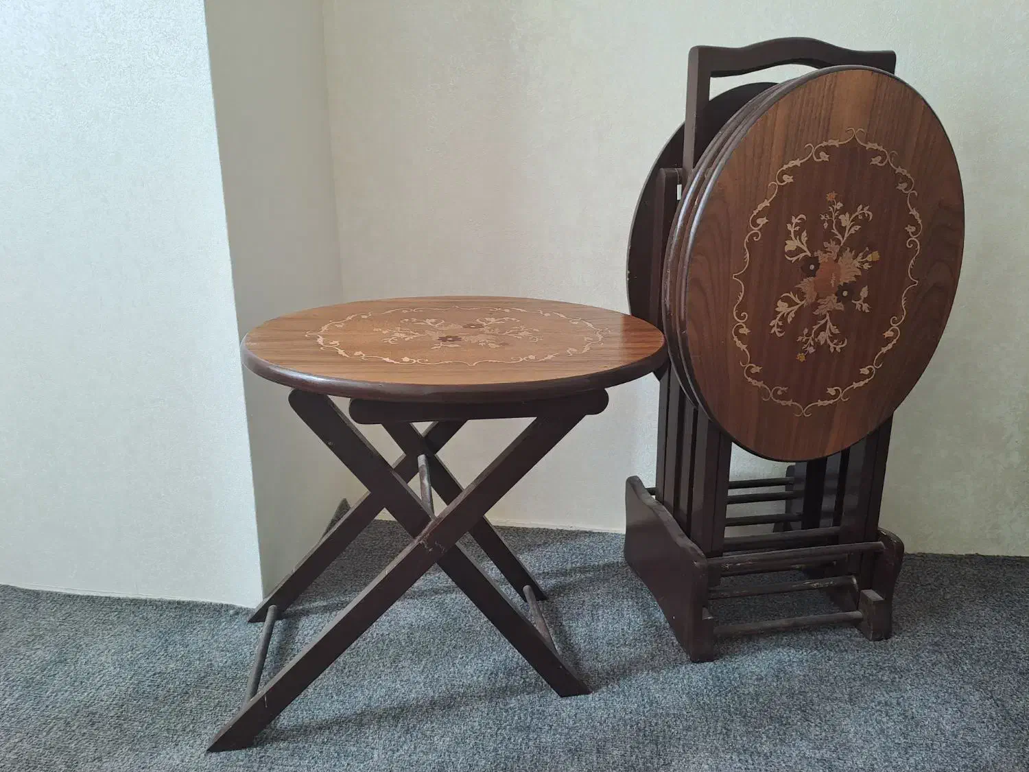 میز عسلی تاشو|مبلمان خانگی و میز عسلی|زنجان, |دیوار