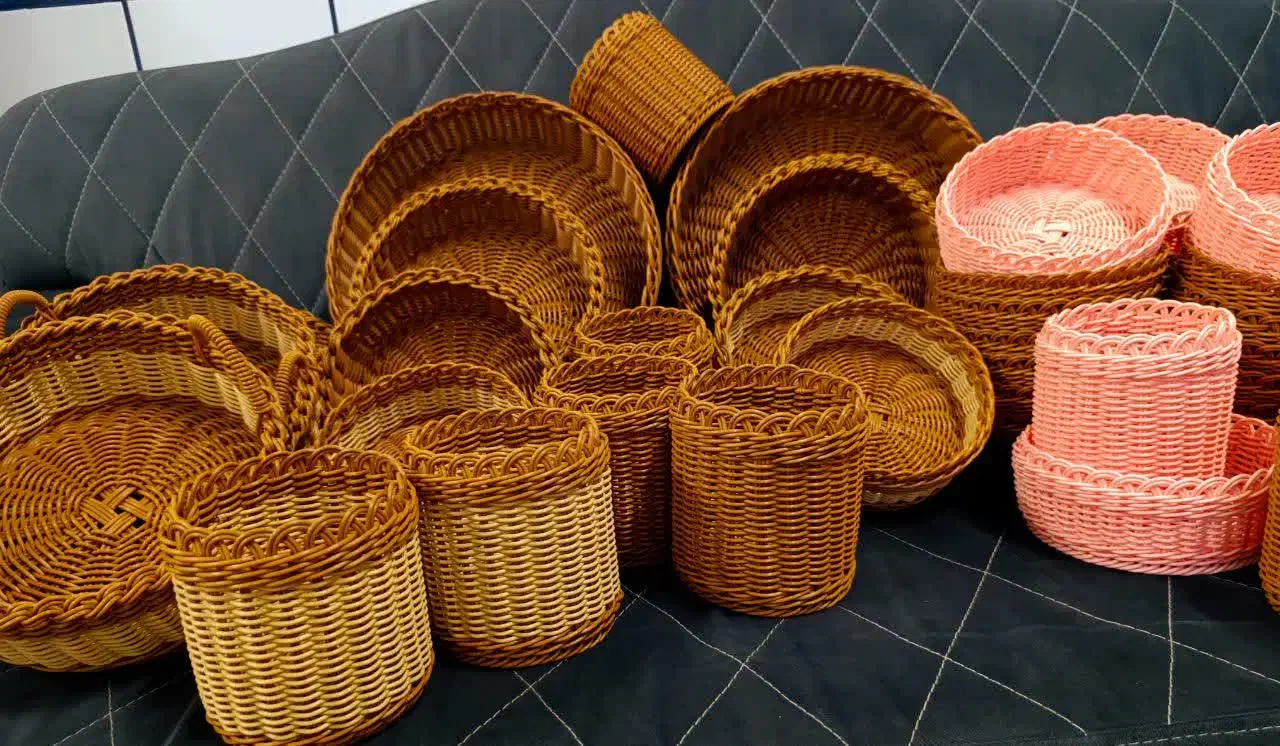 سبد بافتنی|صنایع دستی و سایر لوازم تزئینی|اندیمشک, |دیوار