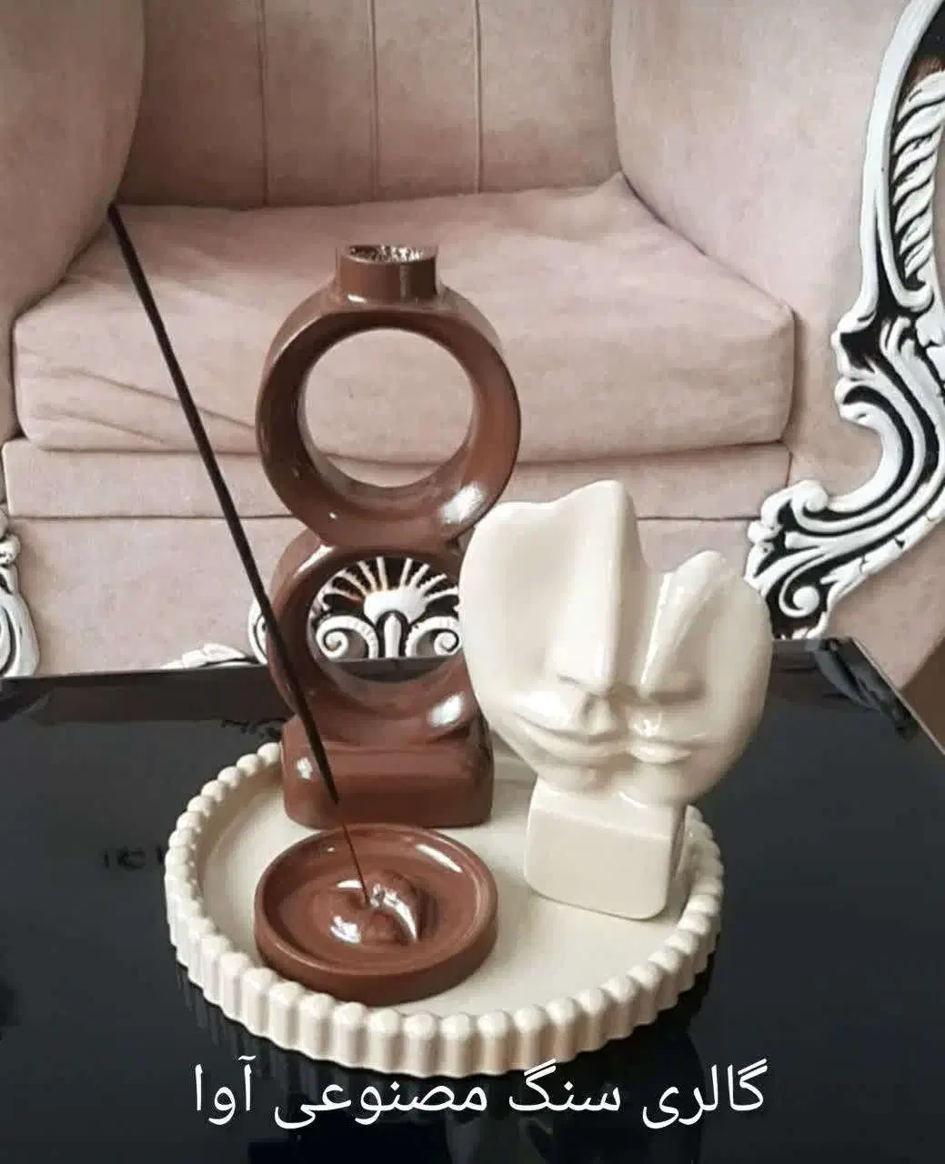 ست دکوری سنگ مصنوعی|مجسمه، تندیس، ماکت|سبزوار, شرق کال میانی|دیوار