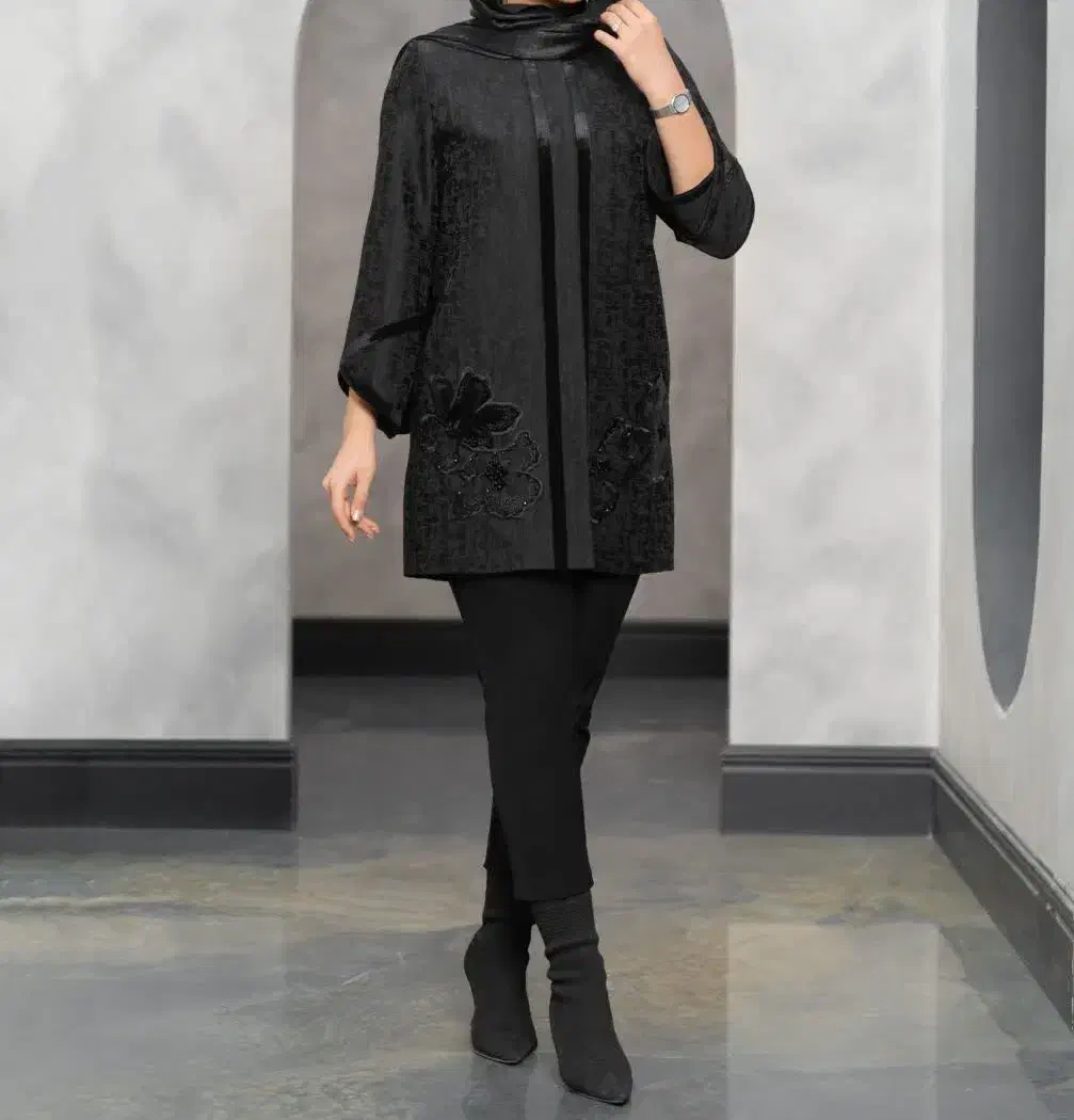 مانتو مجلسی سنگدوزی|لباس|کرمان, |دیوار