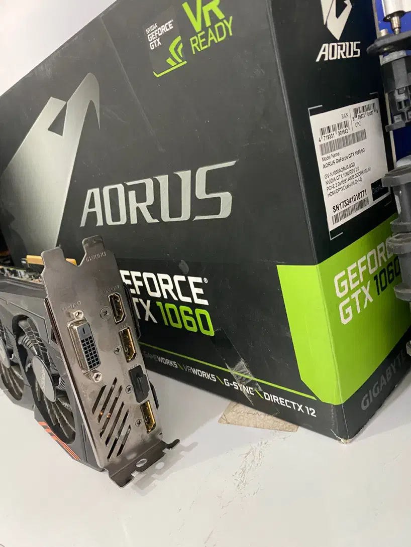 گرافیک Gtx 1060 6gig AOROS|قطعات و لوازم جانبی رایانه|شیراز, آزادگان|دیوار