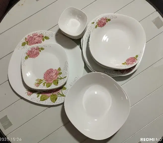 دو دست آرکوپال ۶ نفره|ظروف سرو و پذیرایی|ساوه, |دیوار