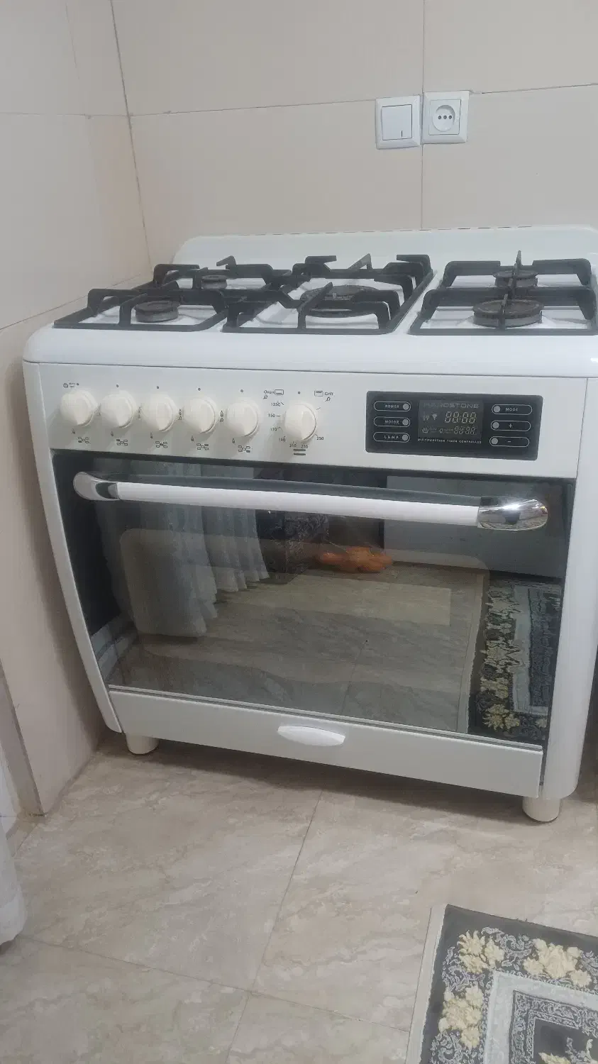 اجاق گاز ۵شعله فردار هاردستون|اجاق گاز و لوازم برقی پخت‌وپز|چهاردانگه (تهران), |دیوار