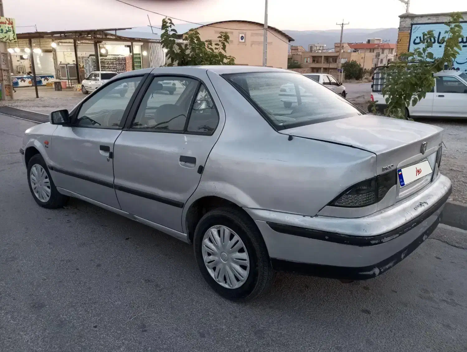 سمند نقره ای مدل ۸۲|خودرو سواری و وانت|یاسوج, |دیوار