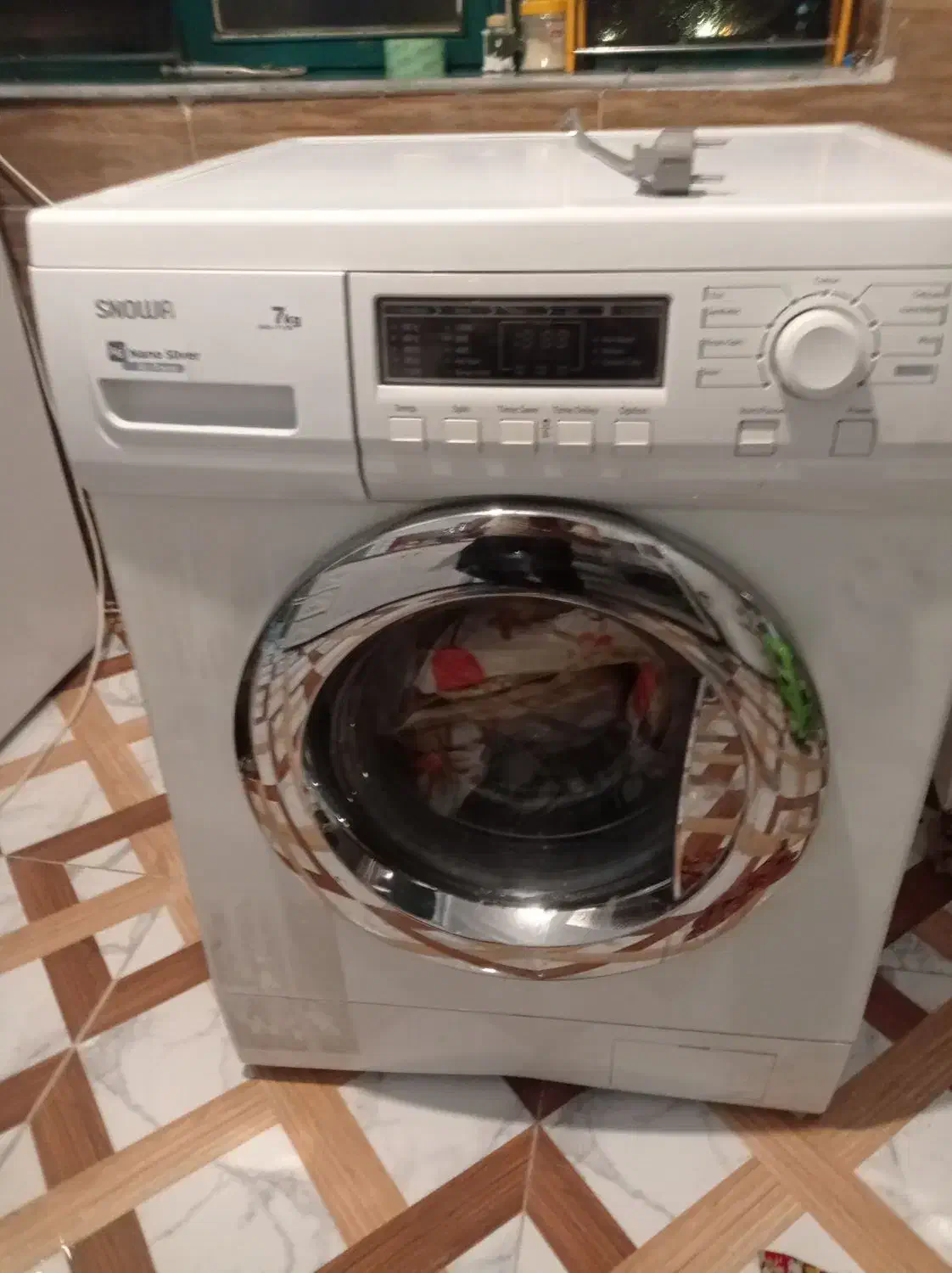 لباسشویی اسنوا ۸کیلو|ماشین لباسشویی و خشک‌کن لباس|ارومیه, |دیوار