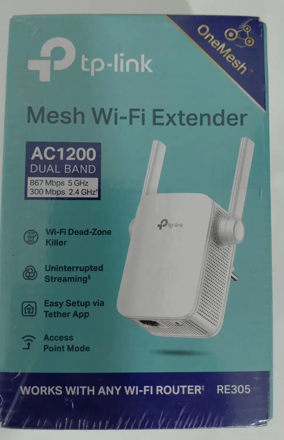 ریپیتر توسعه دهنده شبکه بیسیم دوبانده تی پی لینک|مودم و تجهیزات شبکه|باقرشهر, |دیوار