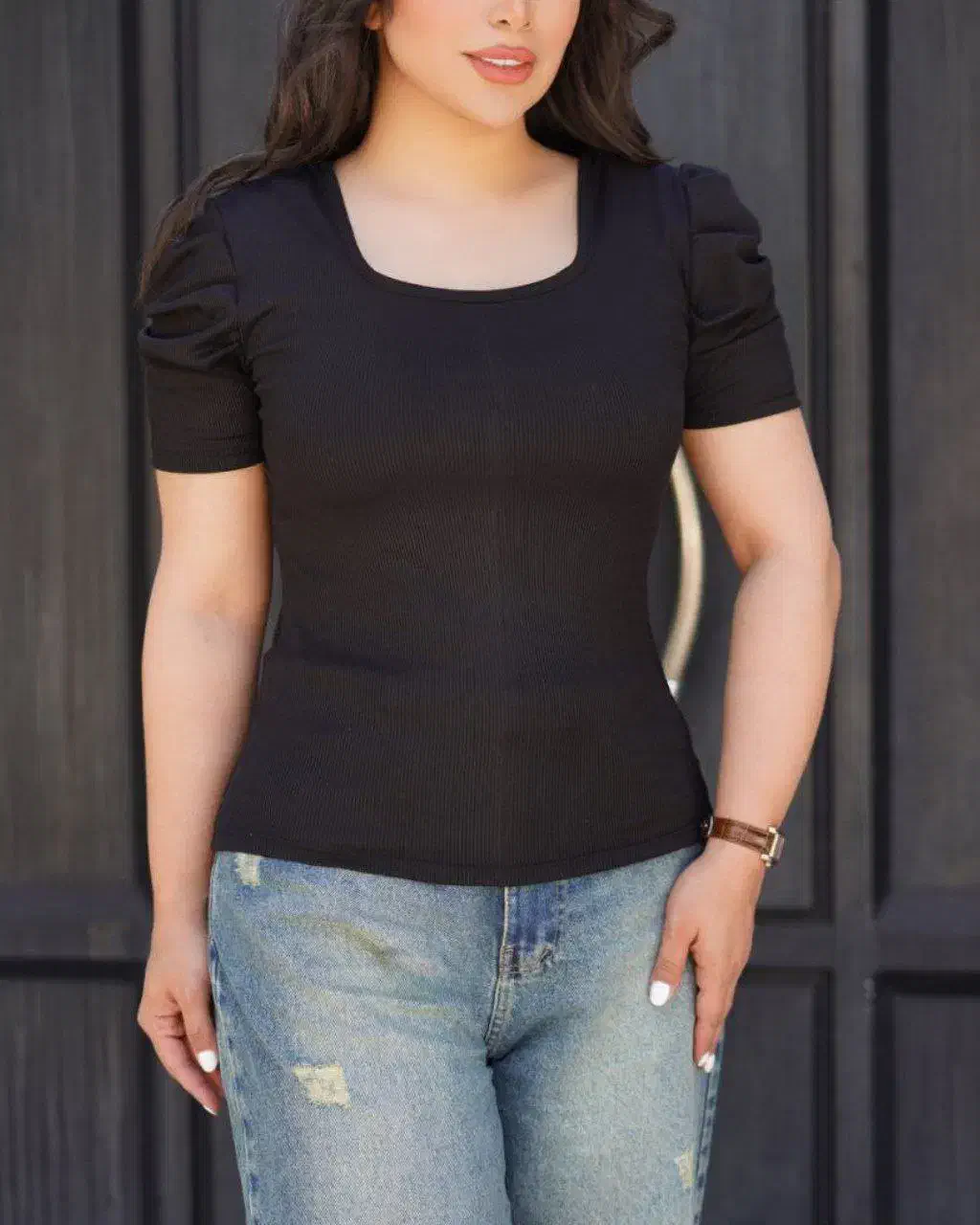 کراپ مدل آستین پفکی|لباس|ساوه, |دیوار