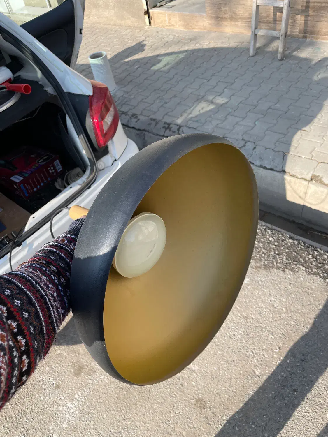 لوستر|لوستر و چراغ آویز|مهاباد (آذربایجان غربی), |دیوار