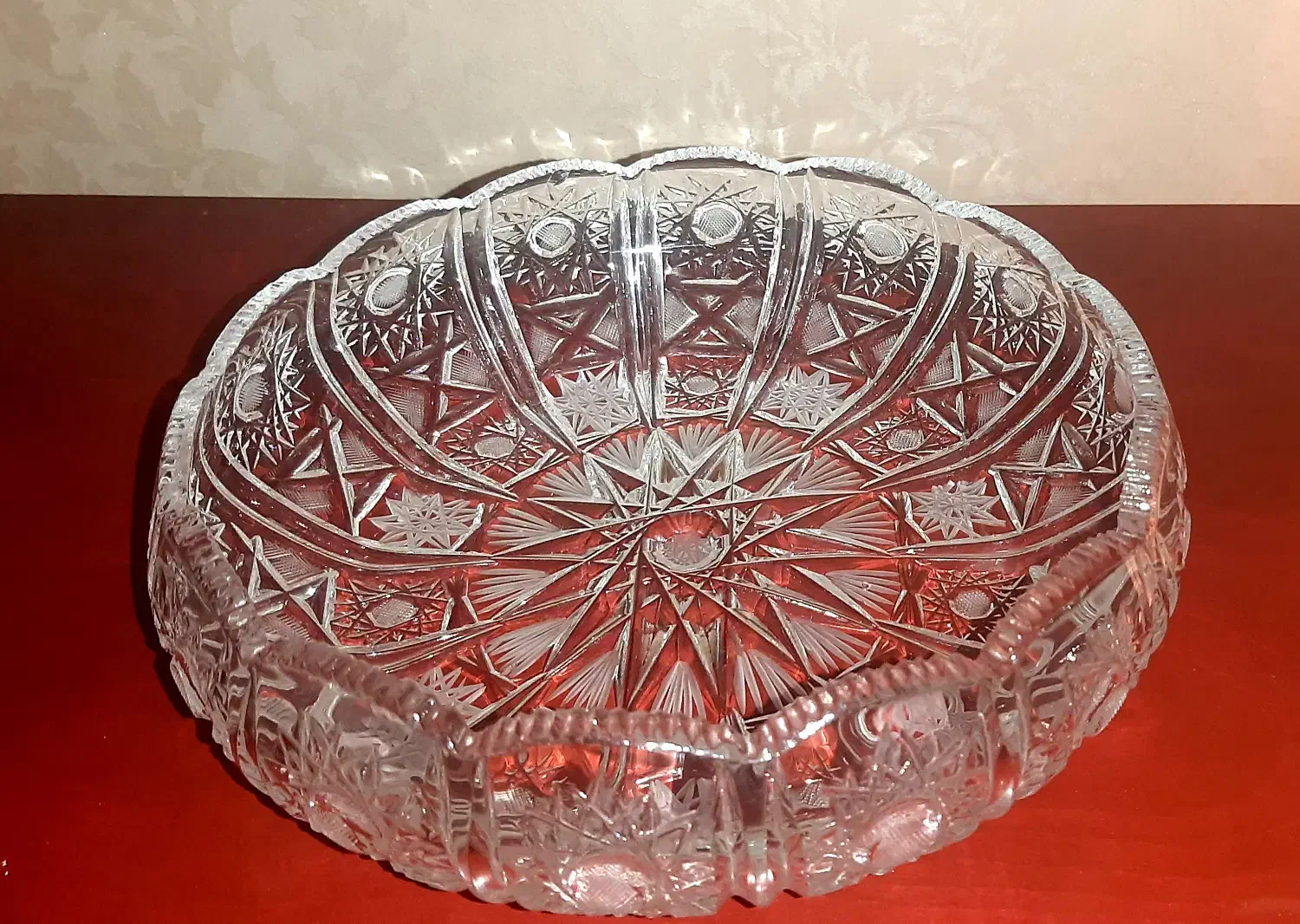 کاسه خورشیدی کریستال اصل چک|کلکسیون اشیاء عتیقه|تهران, گیشا|دیوار