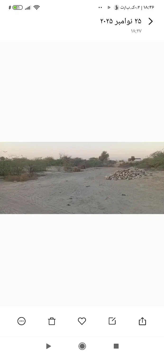 فروش زمین|فروش زمین و ملک کلنگی|سیریک, |دیوار