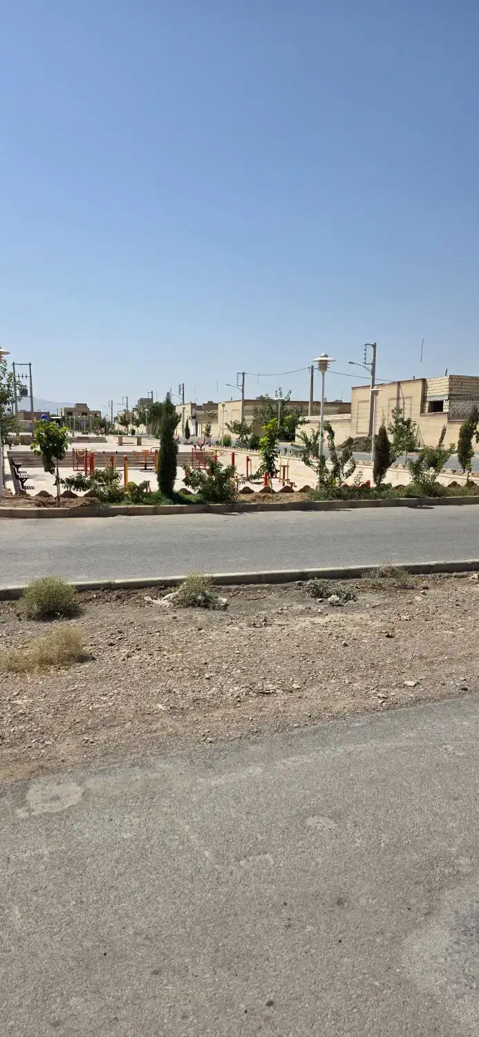 زمین مسکونی شمالی پروانه دار شهرک امید جهادآباد|فروش زمین و ملک کلنگی|شاهین‌شهر, برخوار غرب|دیوار
