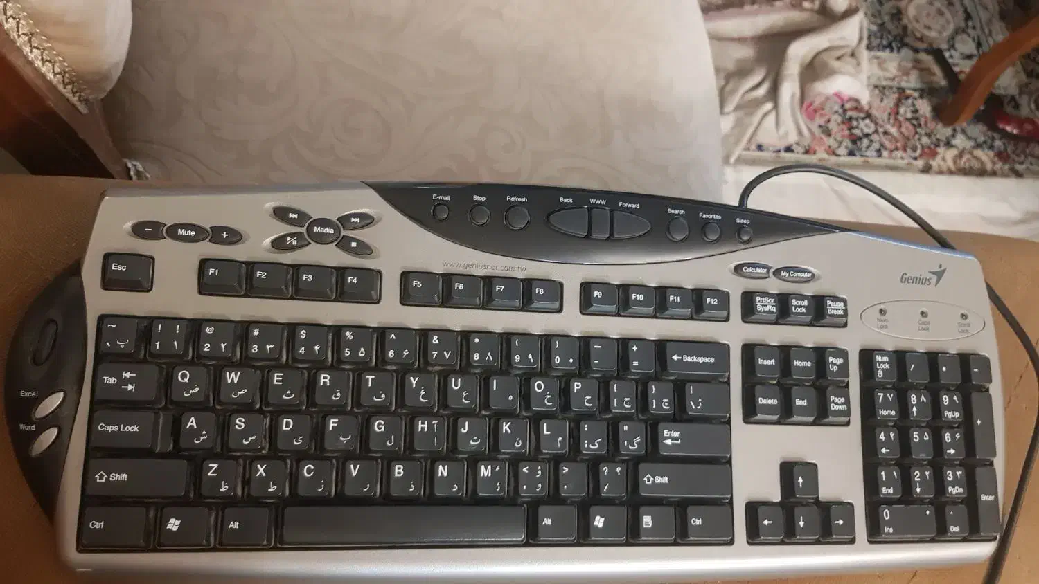 کیبورد کامپیوتر genius|قطعات و لوازم جانبی رایانه|رباطکریم, حکیم آباد|دیوار