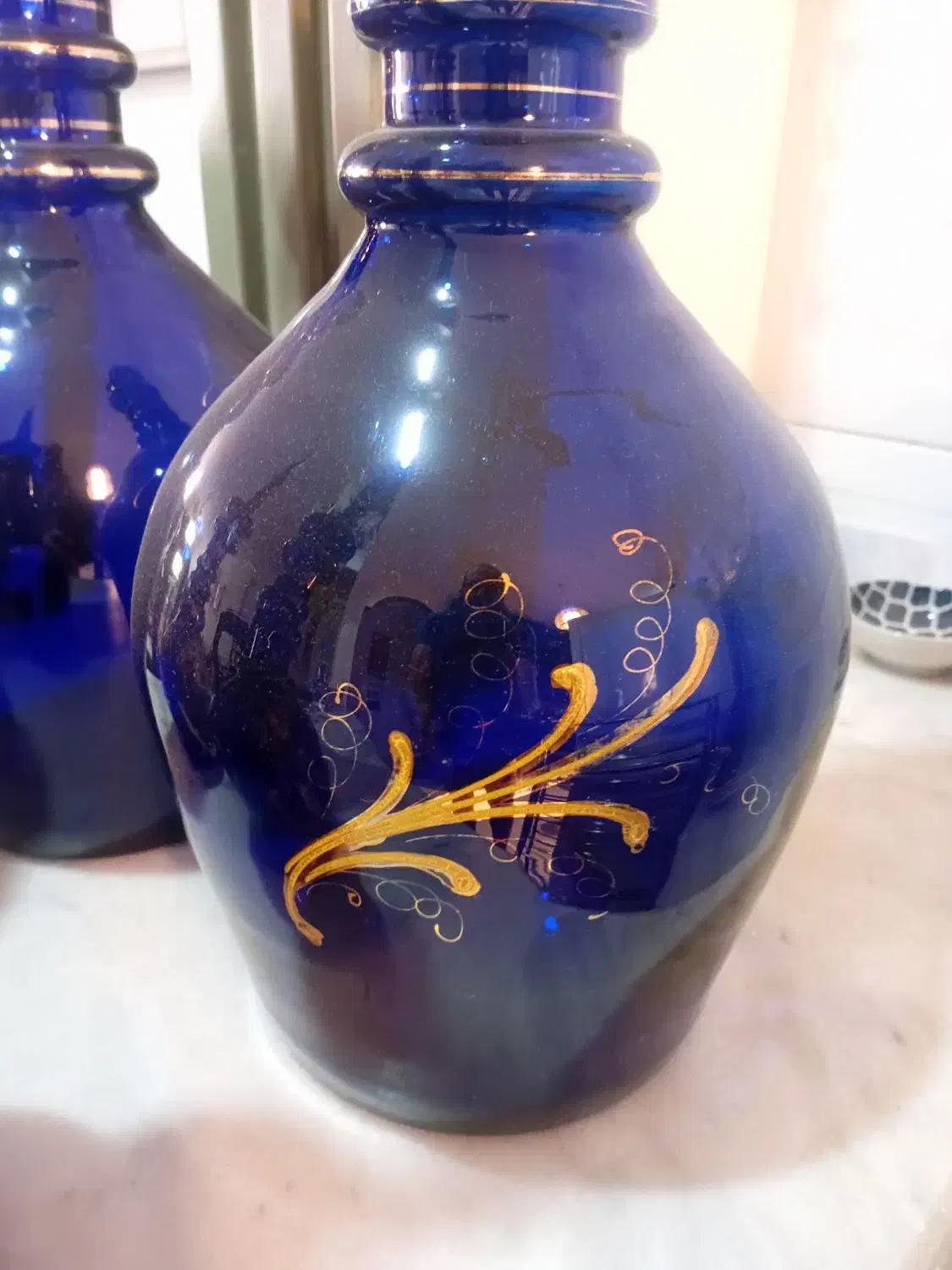 یک جفت تنگ کله شاخدار بزرگ|کلکسیون اشیاء عتیقه|تهران, طرشت|دیوار