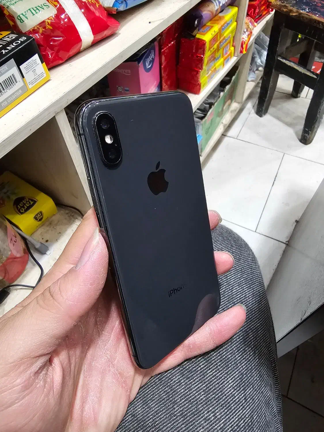 ایفون x 256 space gray(مشکی)|موبایل|رشت, آتشگاه|دیوار