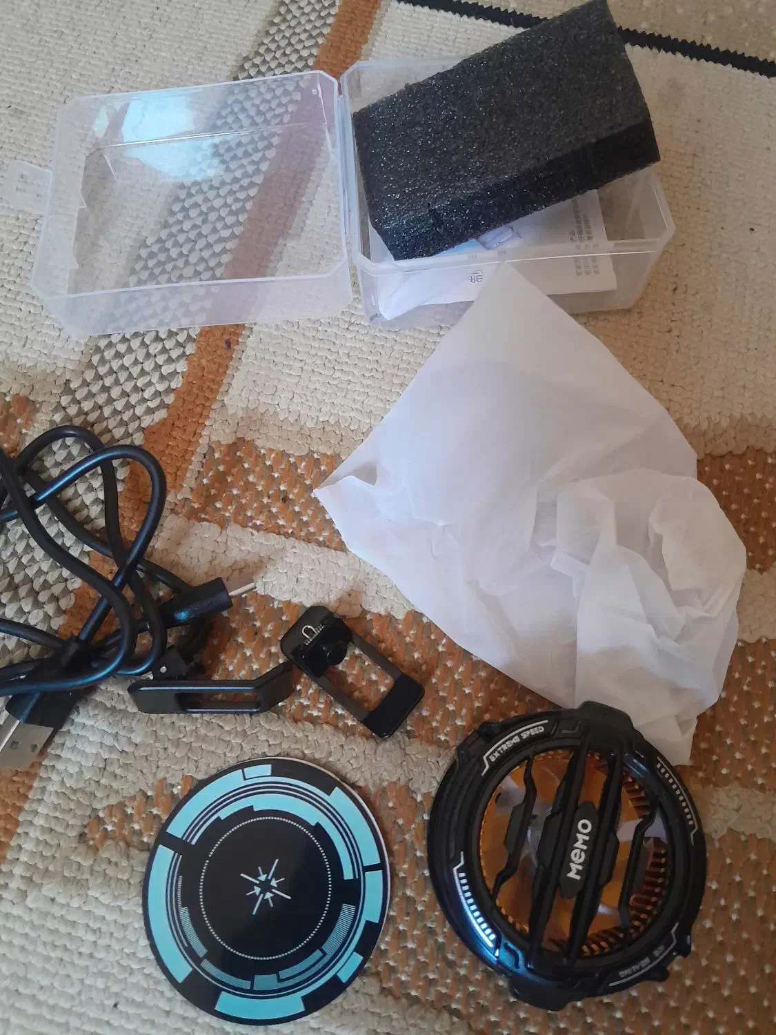 فن خنک کننده cx07|لوازم جانبی موبایل و تبلت|بندر گناوه, |دیوار