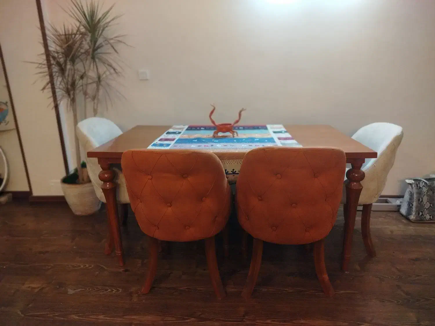 نهارخوری چستر شش نفره با نیمکت|میز و صندلی غذاخوری|تهران, مدائن|دیوار