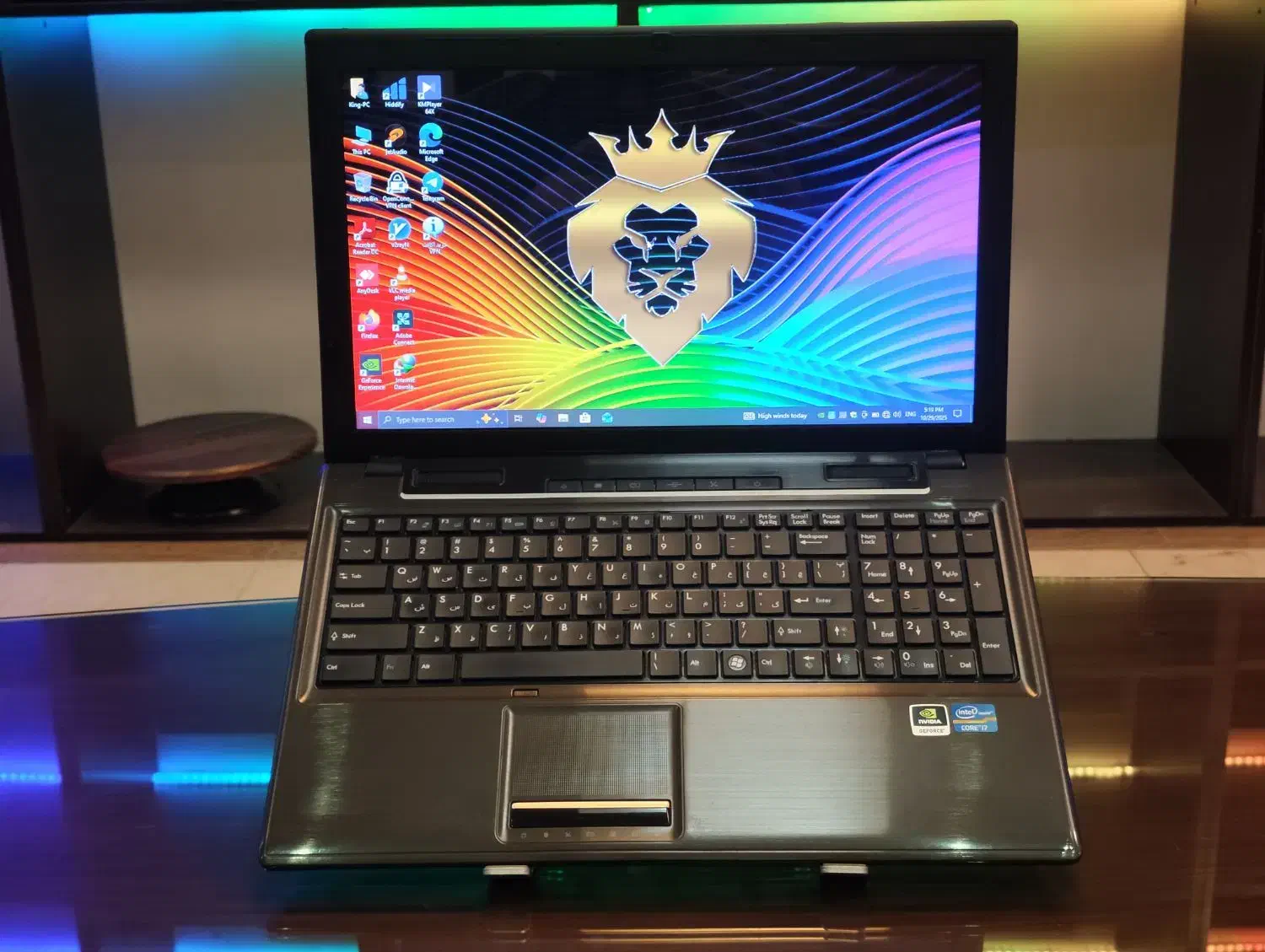 لپتاپ MSI باطری نو 8 هسته i7 برای فتوشاپGTAVترید|رایانه همراه|تهران, فلسطین (میدان انقلاب)|دیوار