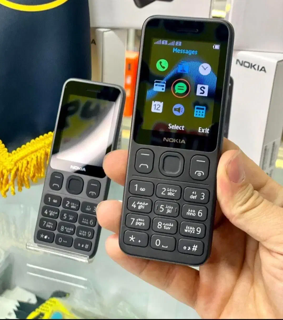 نوکیا125ویتنام دوسیم ریجستردار باتری شارژکن اصلی|موبایل|خوی, |دیوار