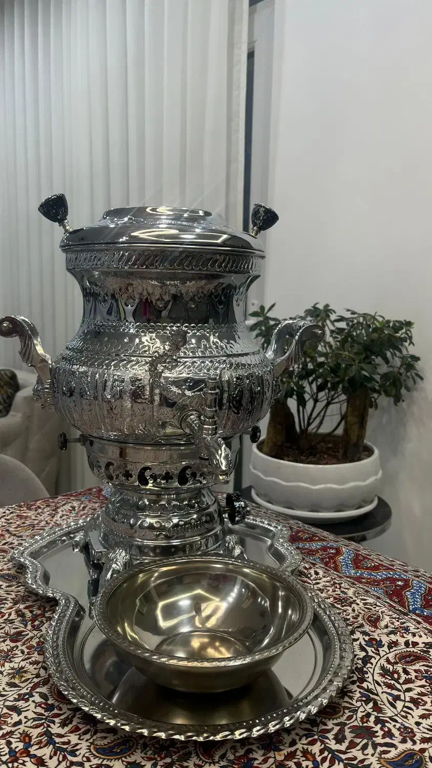 سماور ۶ لیتری ونوش|سماور، چای‌ساز، قهوه‌ساز|خرم‌آباد, |دیوار