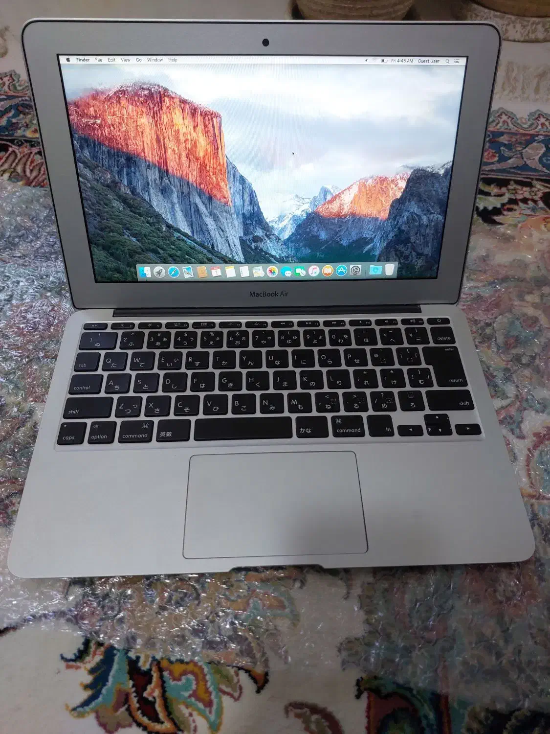 لبتاب مک بوک اپل در حد نو|رایانه همراه|بروجرد, |دیوار