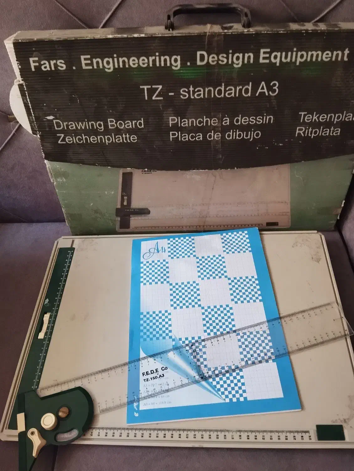 تخته رسم معماری|لوازم التحریر|دلیجان, |دیوار