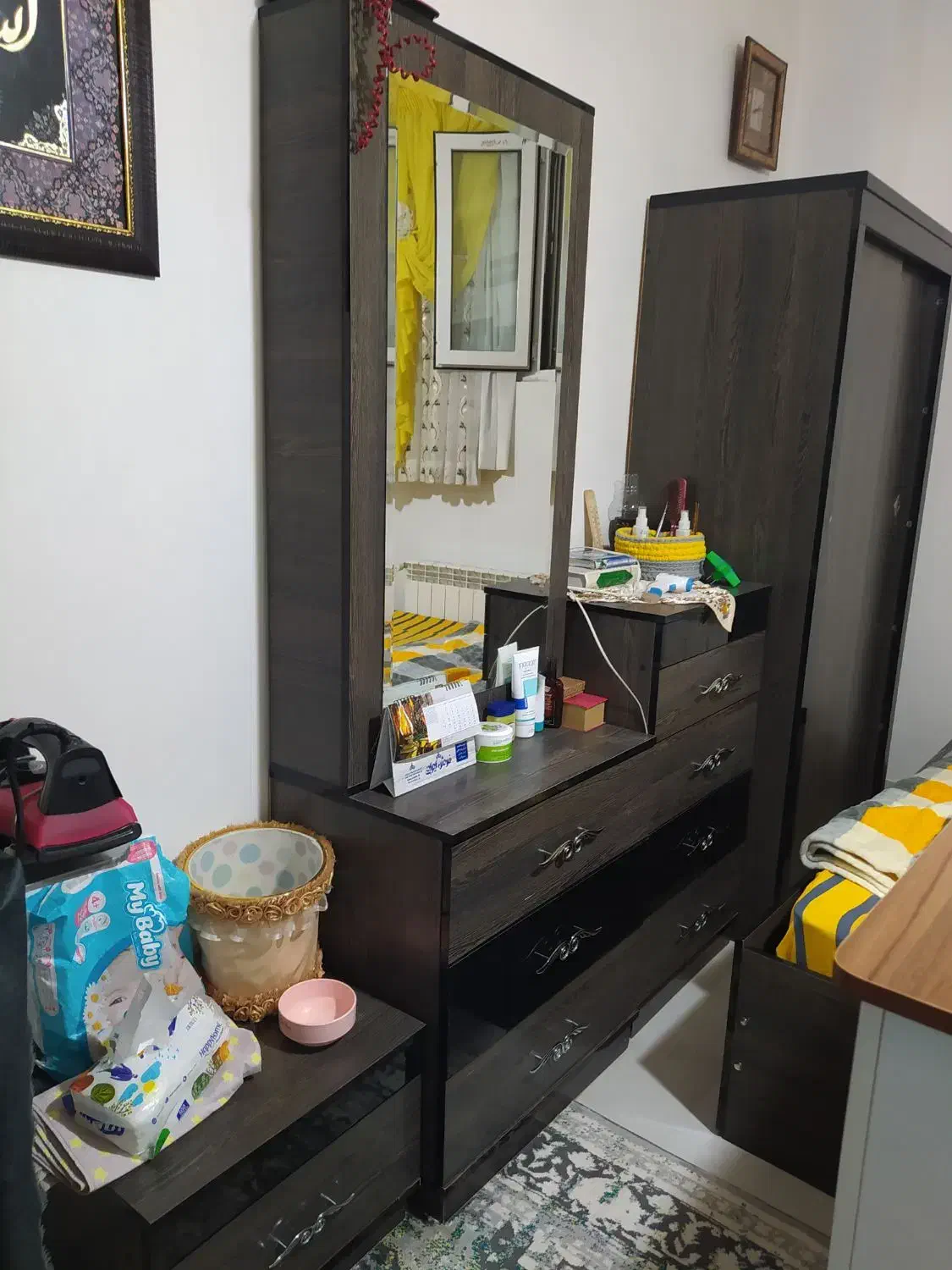 سرویس خواب جنس محکم|تخت و سرویس خواب|بسطام, |دیوار