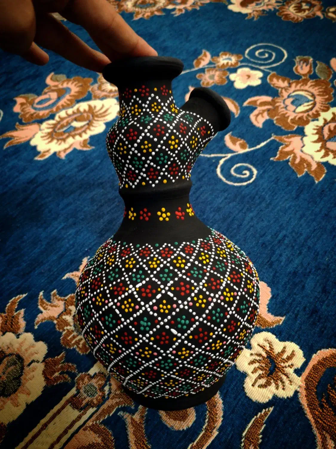 قلیان سفالی|صنایع دستی و سایر لوازم تزئینی|قرچک, مهدیه|دیوار