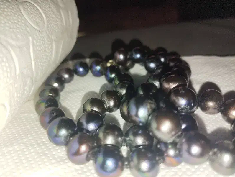 گردنبند مروارید سیاه اصلی|جواهرات|تهران, صادقیه|دیوار