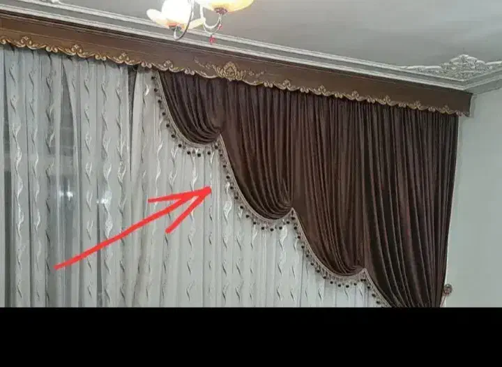 مخمل ترک|پرده، رانر، رومیزی|فارسان, |دیوار