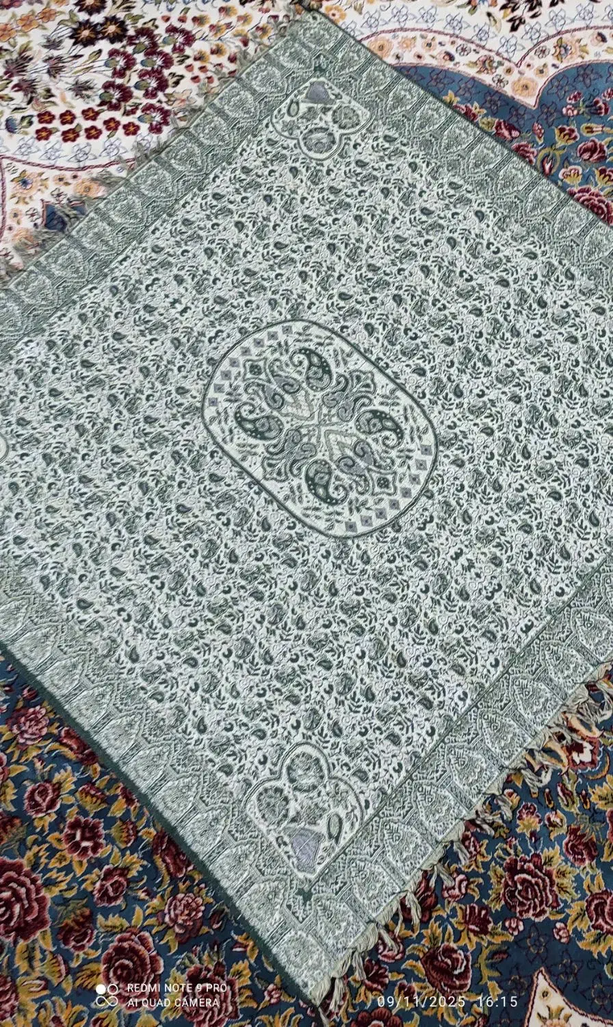 رومیزی ابریشم اصل نو|پرده، رانر، رومیزی|ایذه, |دیوار