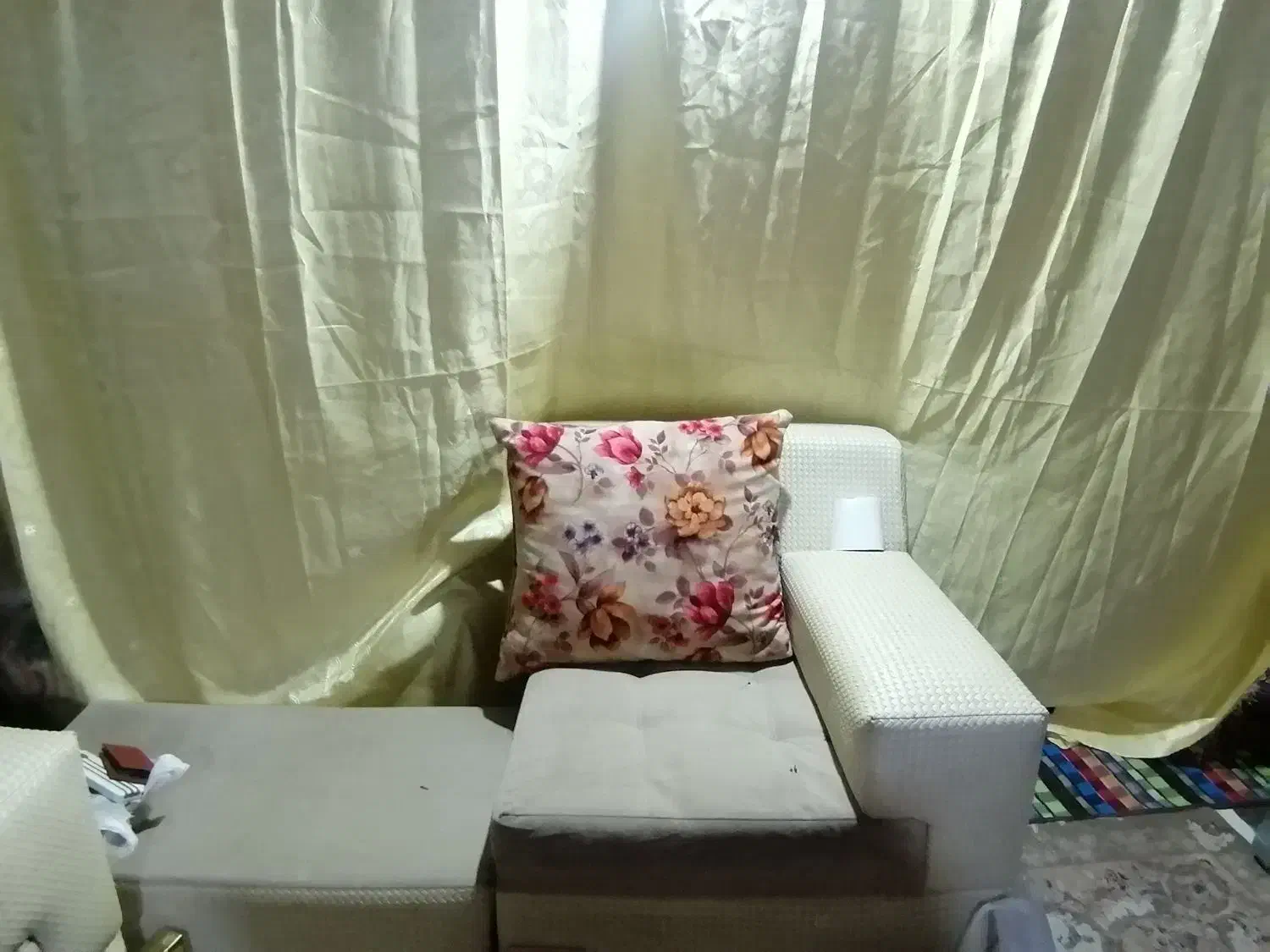 مبل طرح ال 7نفره|مبلمان خانگی و میز عسلی|بم, |دیوار