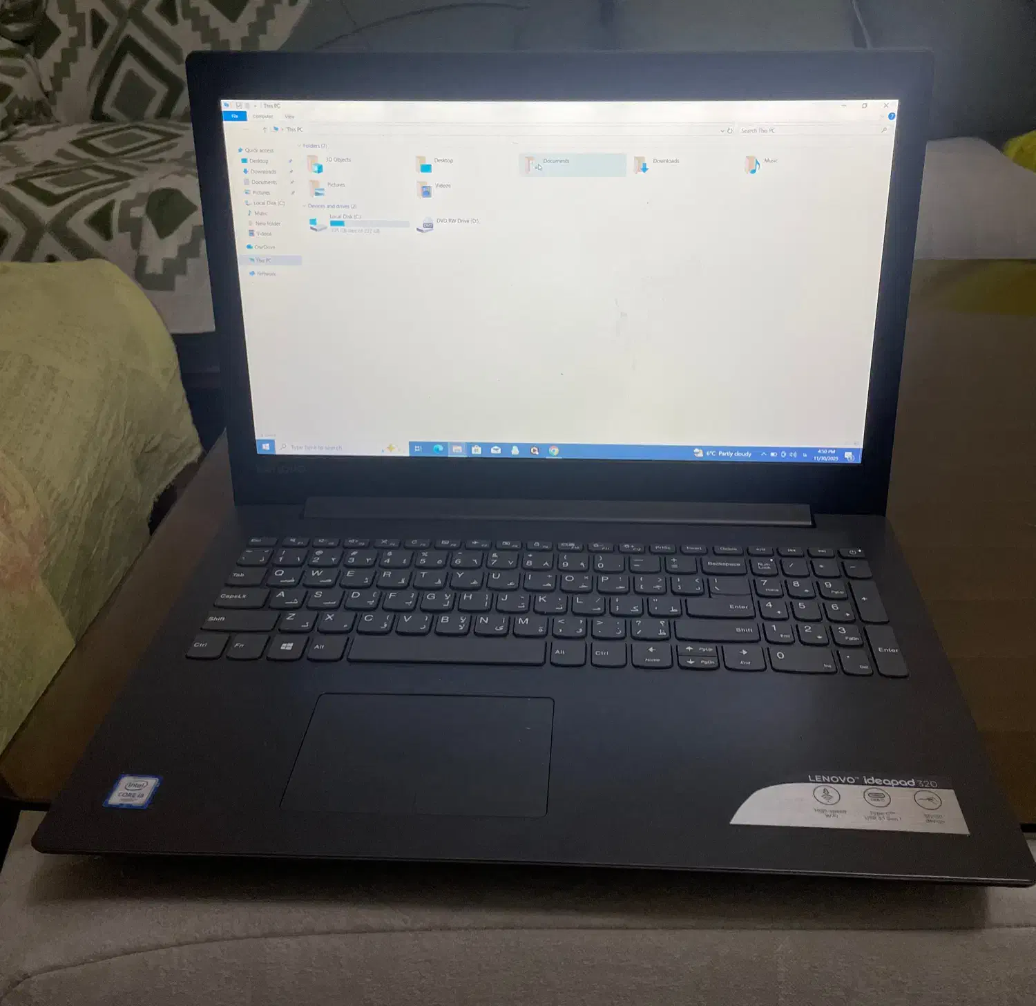 Lenovo ideapad 320|رایانه همراه|تهران, نیلوفر|دیوار