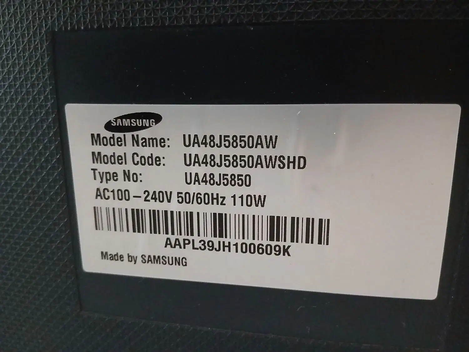 فروش تلویزیون سامسونگ۴۹|تلویزیون و پروژکتور|مرند, |دیوار