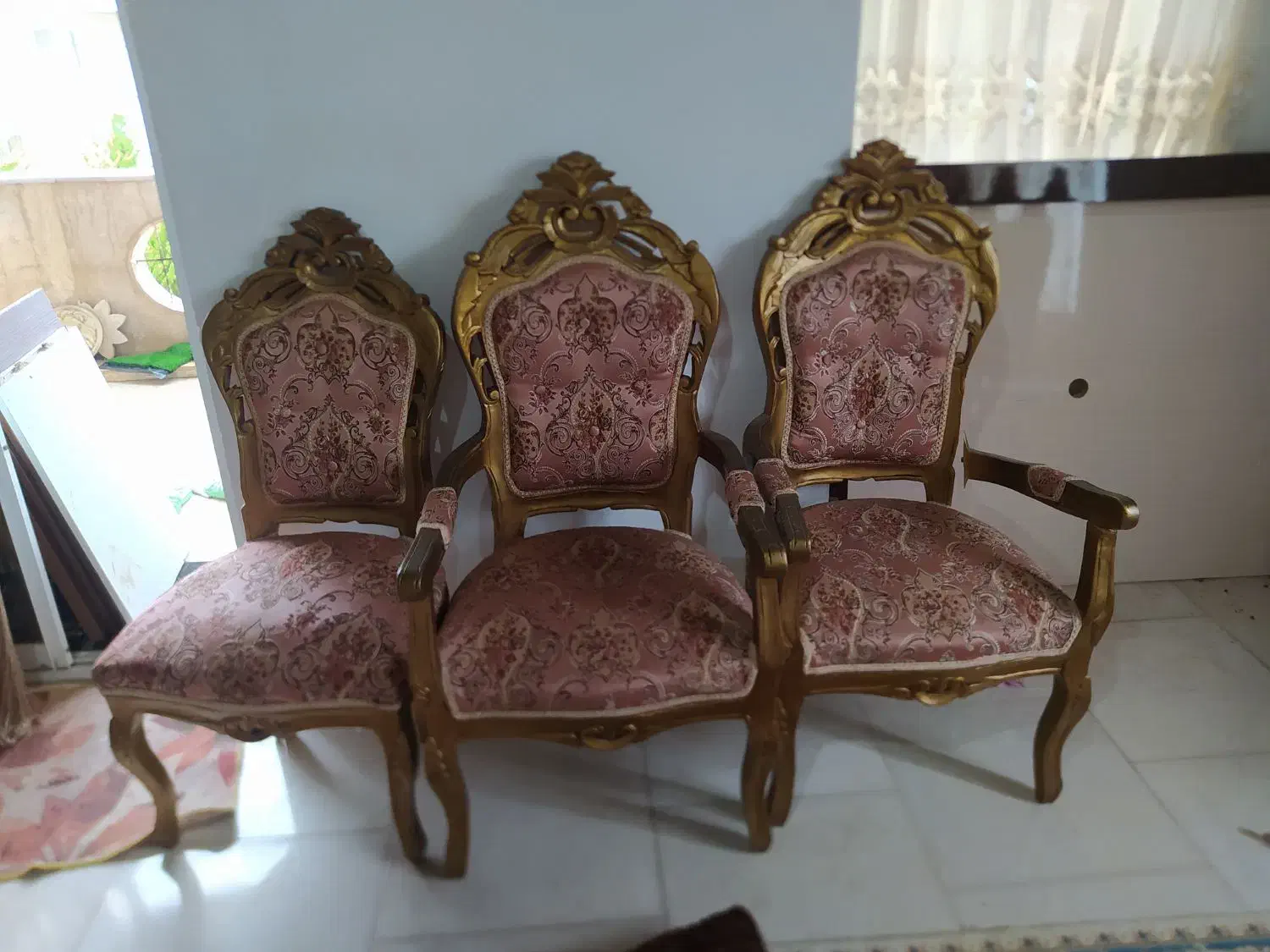 مبل سلطنتی9نفره|مبلمان خانگی و میز عسلی|نوشهر, |دیوار
