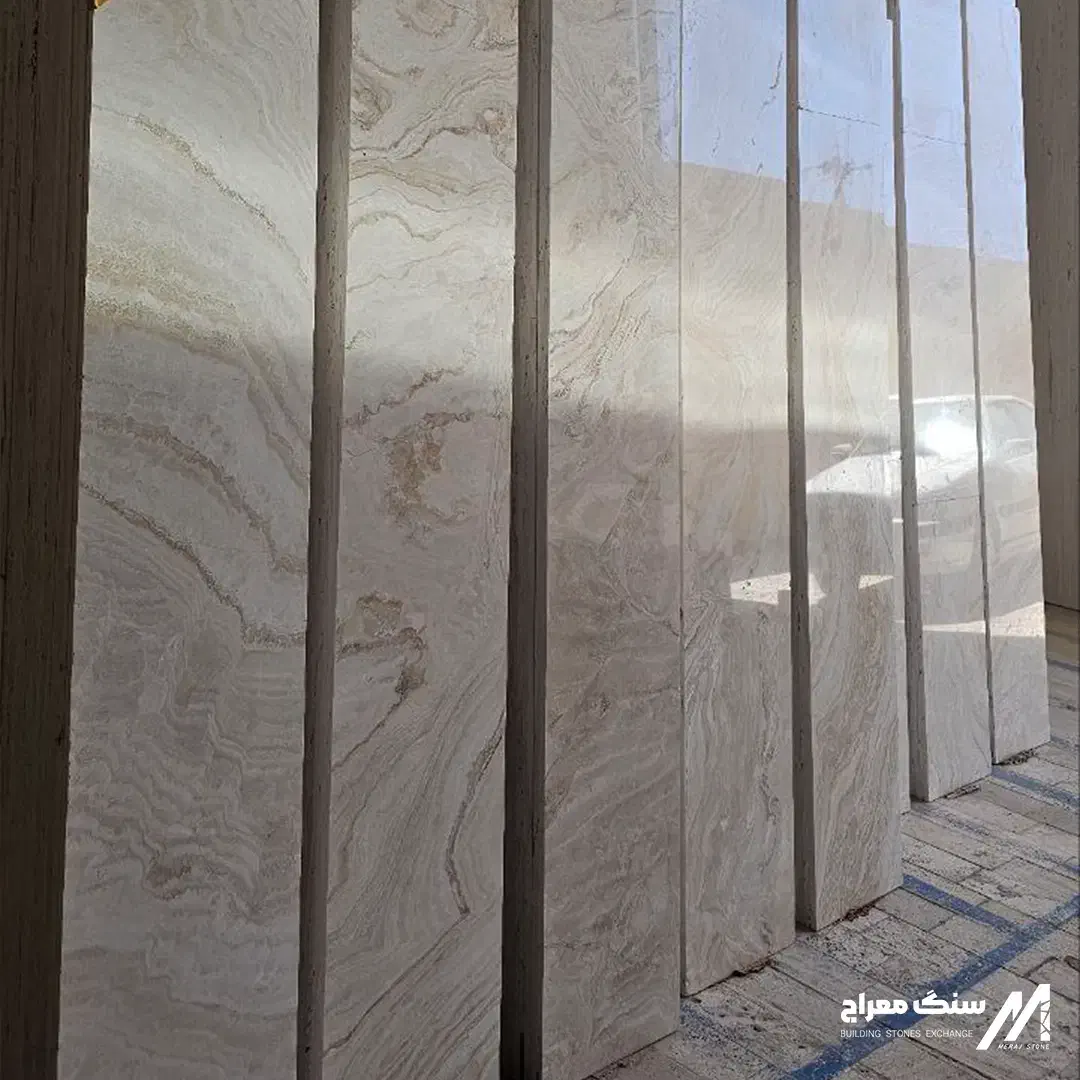 سنگ تراورتن عباسآباد درجه یک|مصالح و تجهیزات ساختمان|دلیجان, |دیوار