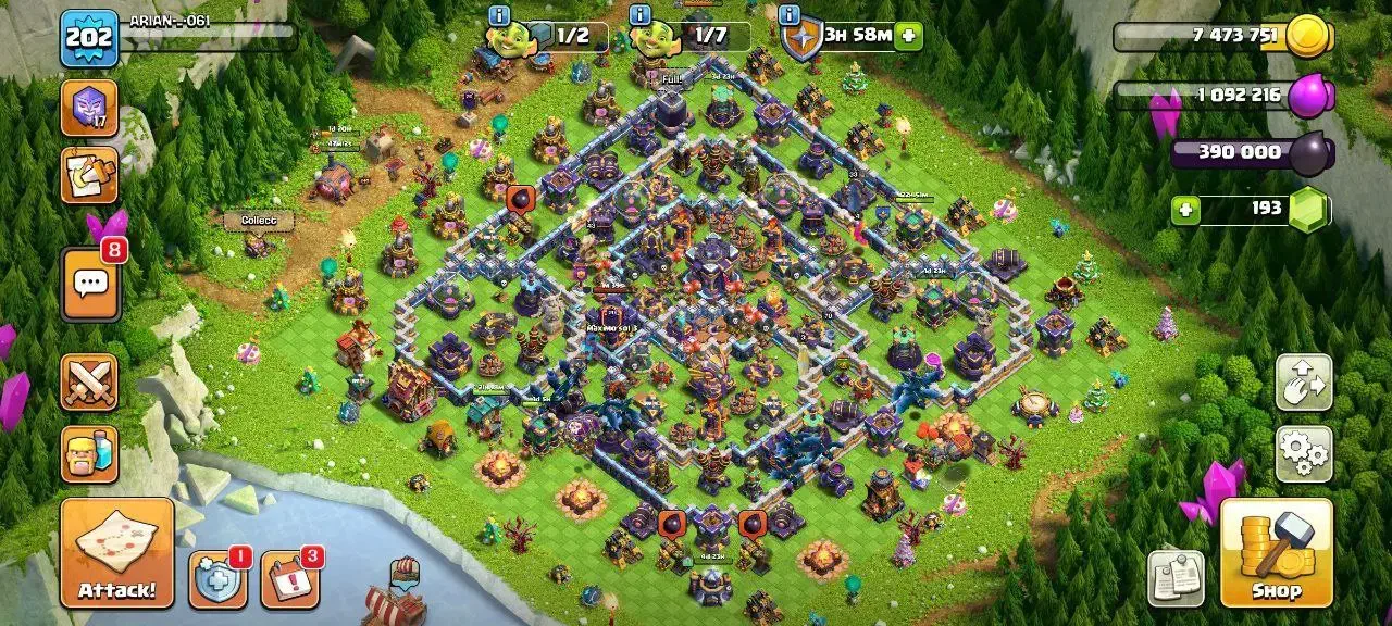 اکانت کلش اف کلنز|کنسول، بازی ویدئویی و آنلاین|تهران, وحیدیه|دیوار