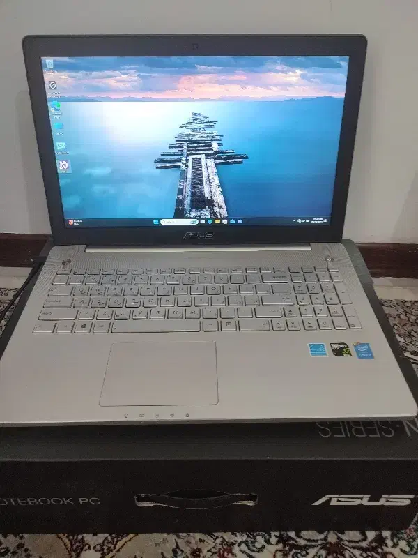 لپ تاپ گیمینگ asus n550jxi7باگرافیکغولgtx950|رایانه همراه|کرج, کیانمهر|دیوار