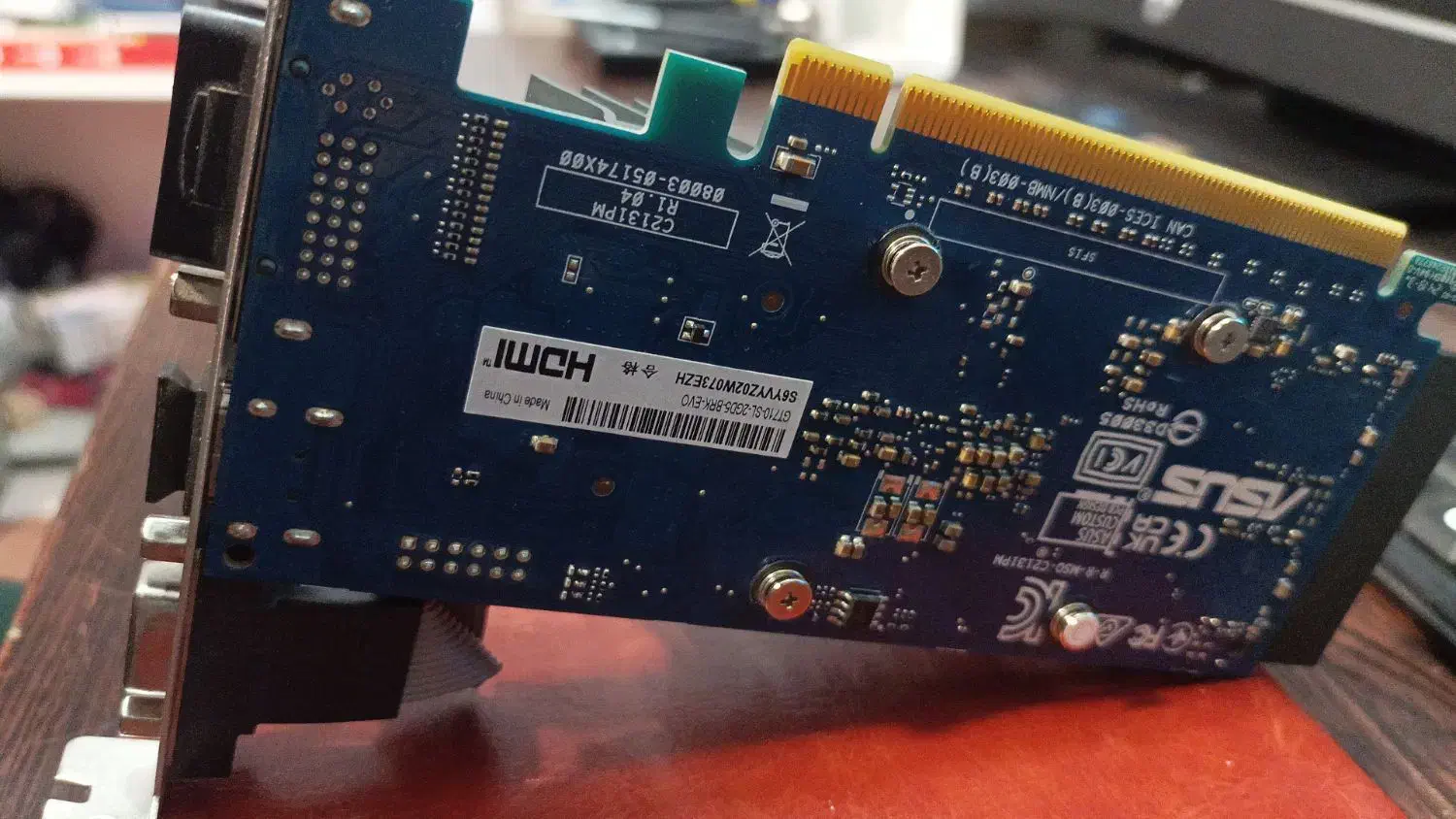 کارت گرافیک ایسوس 2GB DDR5 GT710|قطعات و لوازم جانبی رایانه|اراک, |دیوار