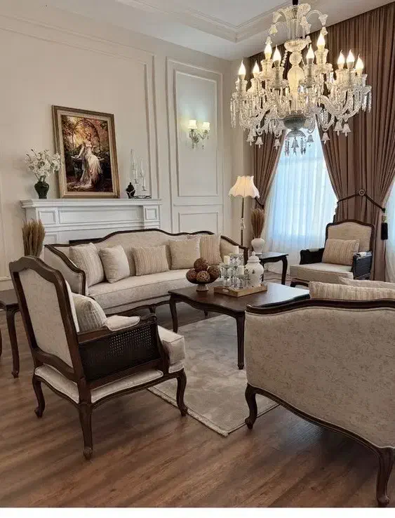 مبل فرانسوی|مبلمان خانگی و میز عسلی|خوی, |دیوار