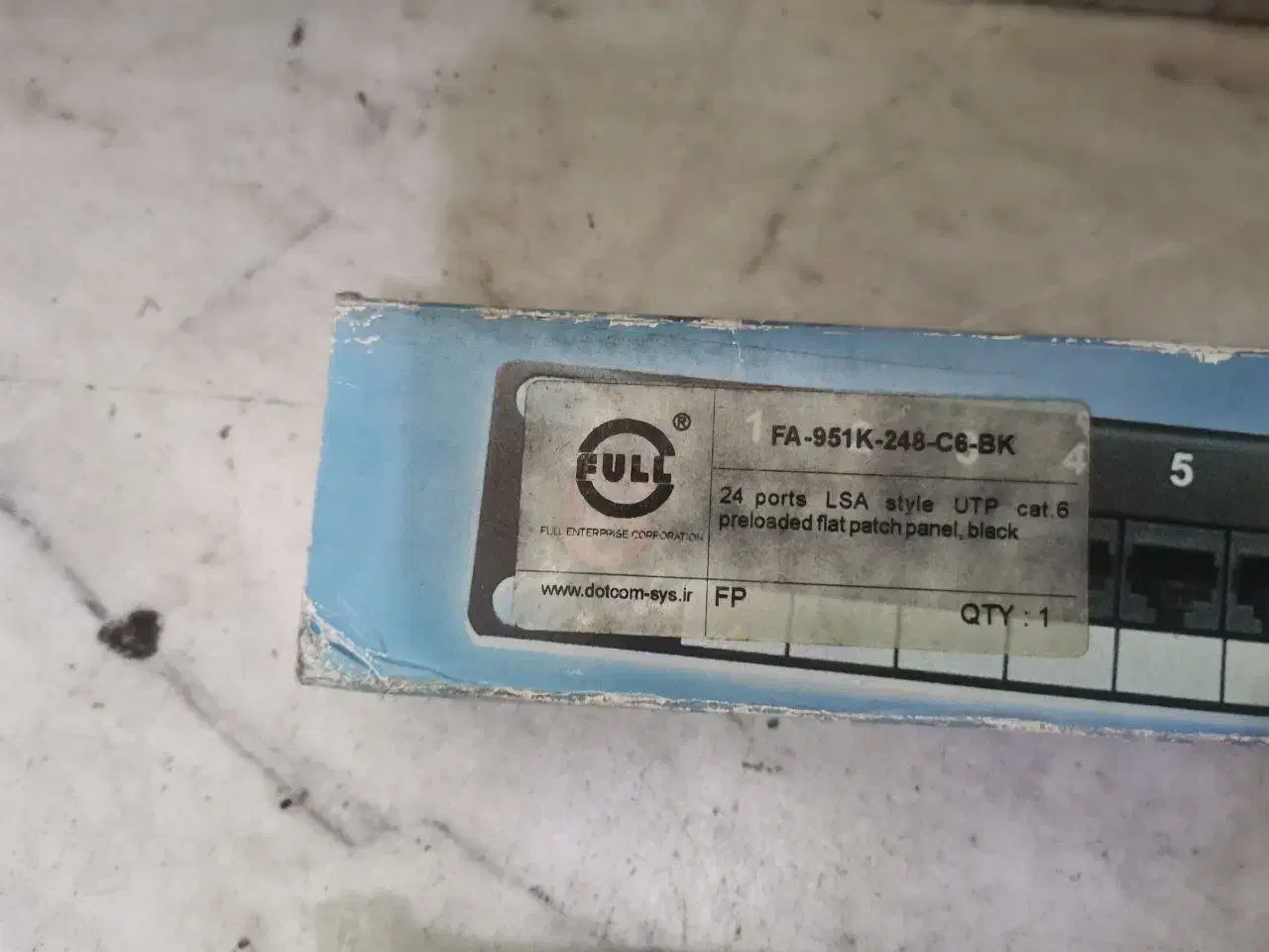 پچ پنل 24 پورت Cat6 UTP فول مدل FA-951K-248-C6-BK|مودم و تجهیزات شبکه|تهران, باغ فیض|دیوار