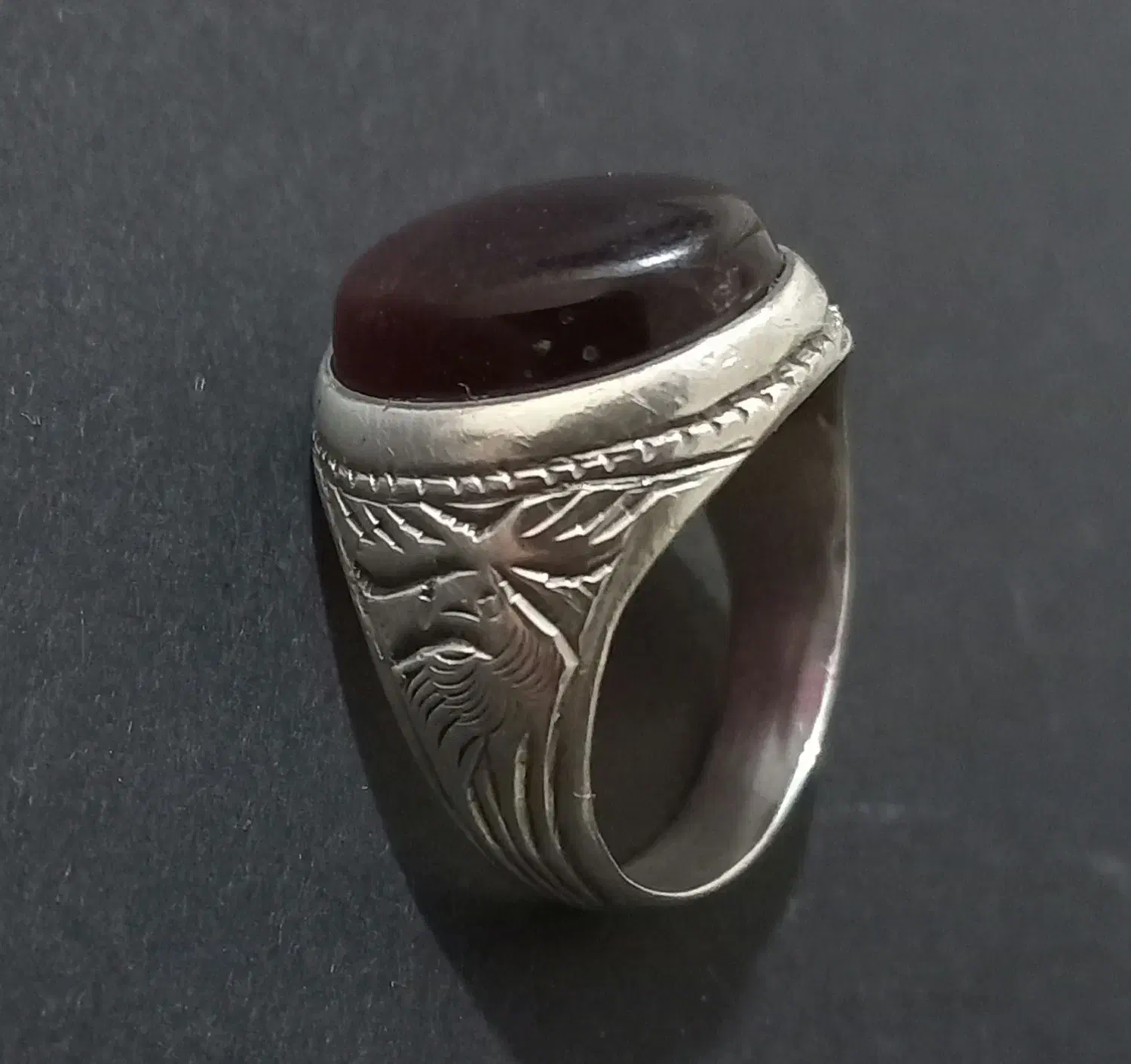 انگشتر نقره مردانه|جواهرات|بوئین زهرا, |دیوار