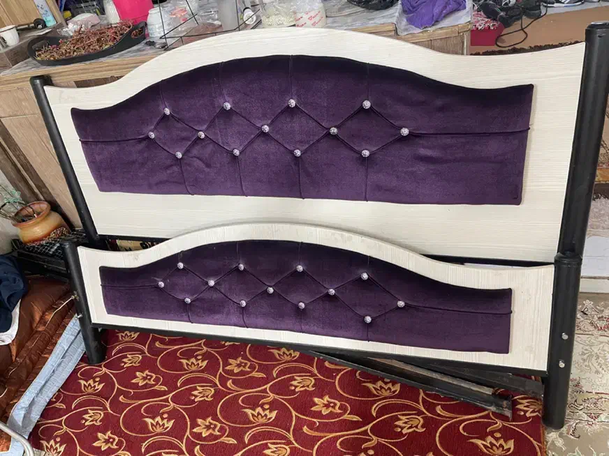 تخت دونفره و‌تشک طبی نو|تخت و سرویس خواب|مشهد, رسالت|دیوار