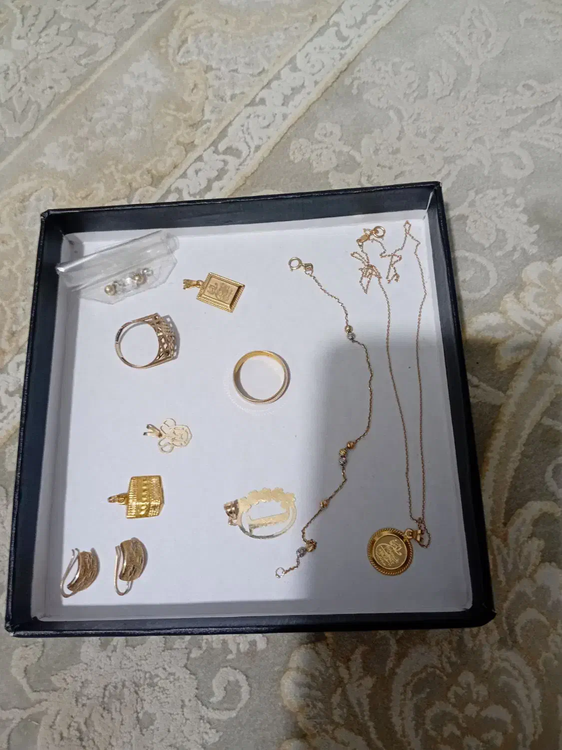 طلا|جواهرات|کنگاور, |دیوار